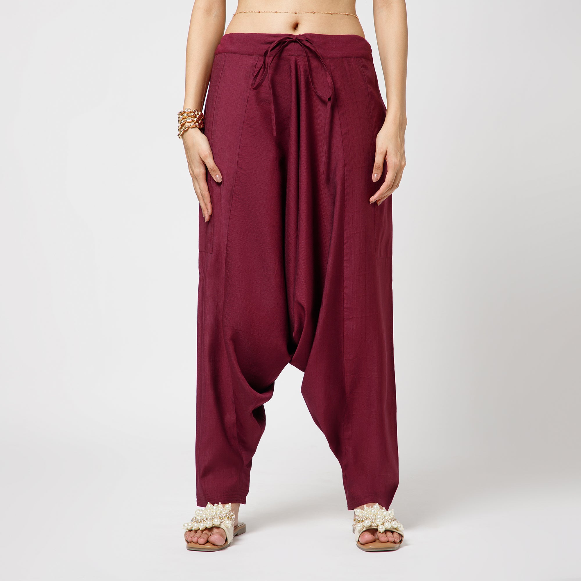 Prune Harem Pant