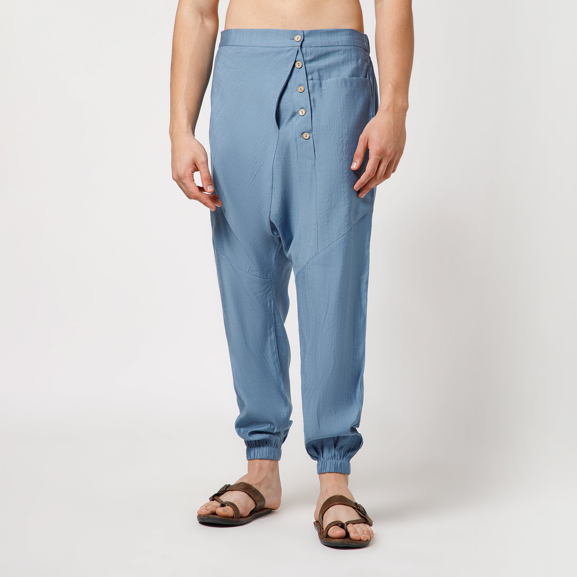Blue Harem Pant