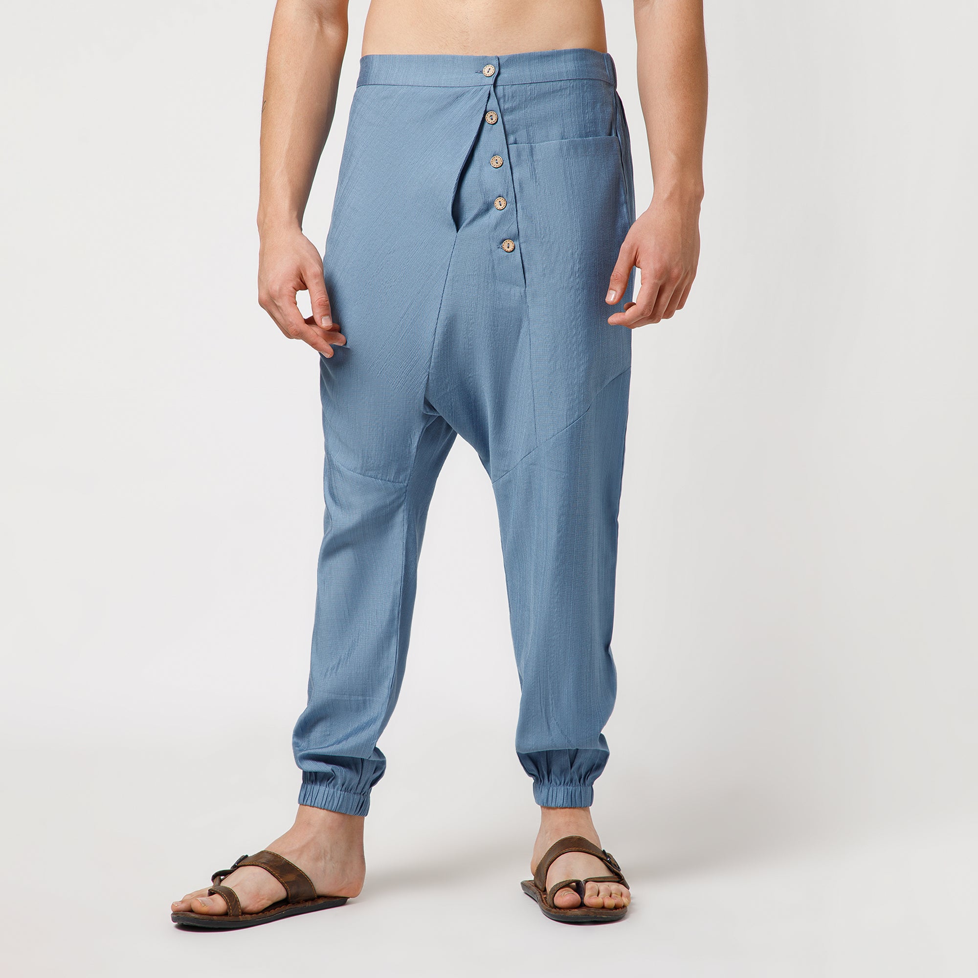 Blue Harem Pant
