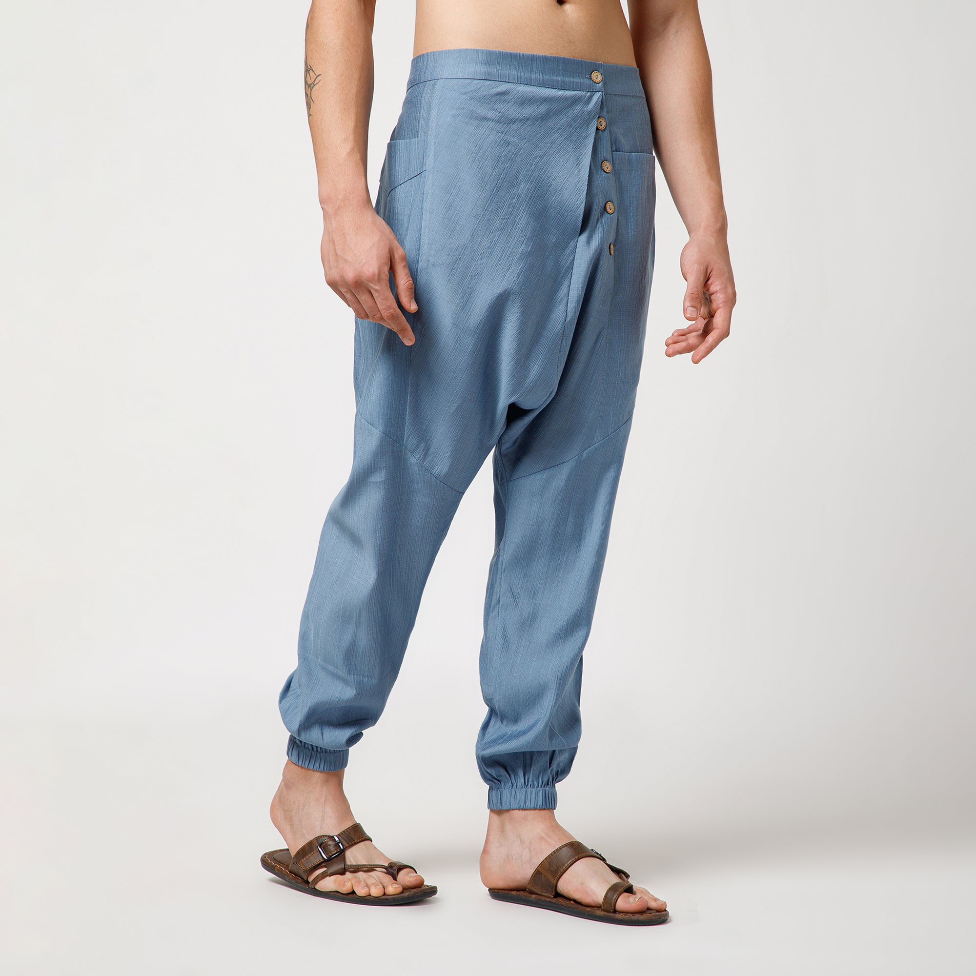 Blue Harem Pant