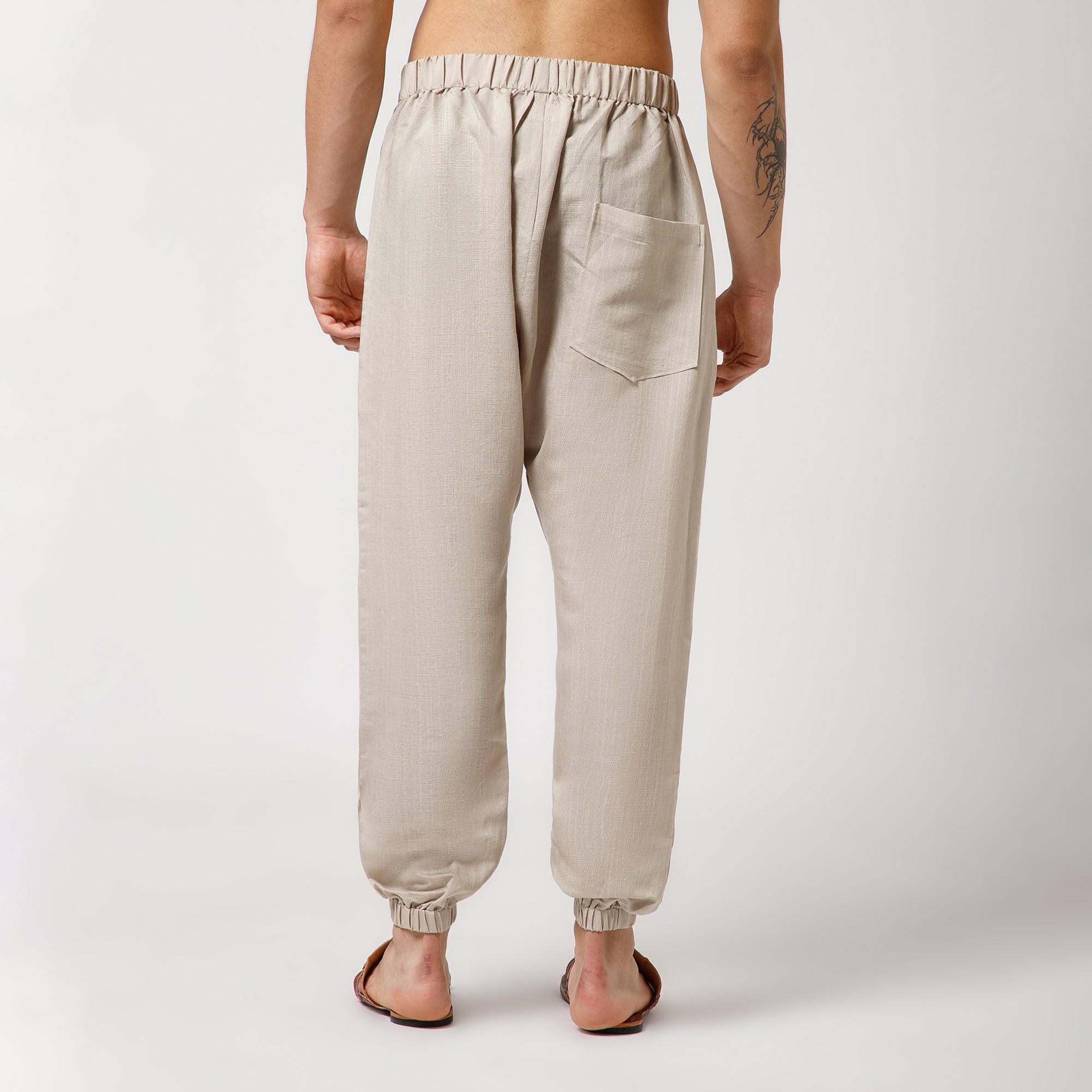 Beige Harem Pant