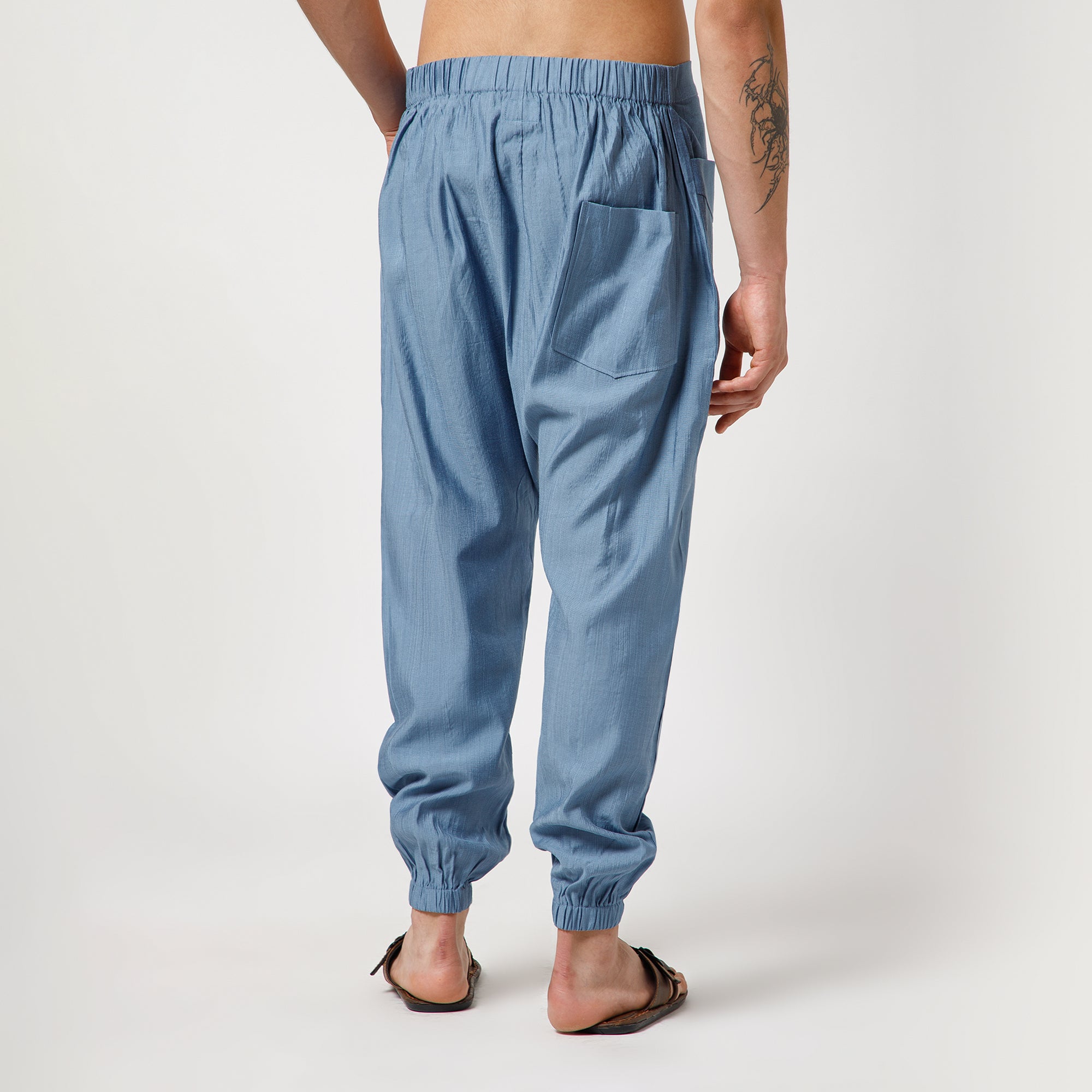 Blue Harem Pant