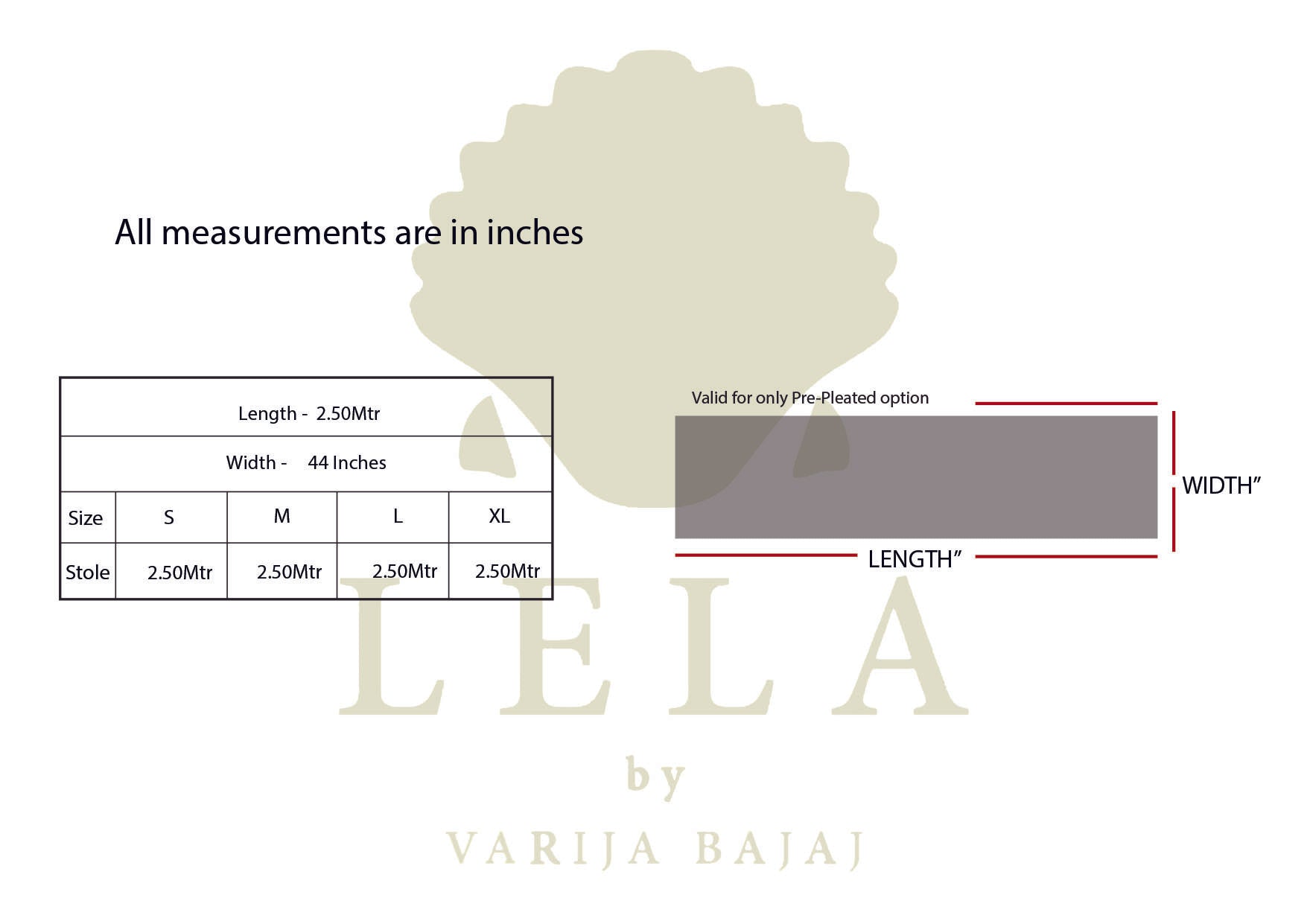 Beige Chiffon Duppatta
