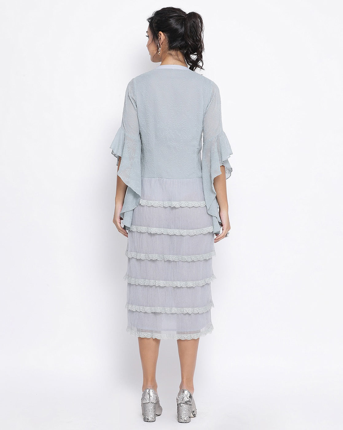 Buy Light Blue Dress for Women-3