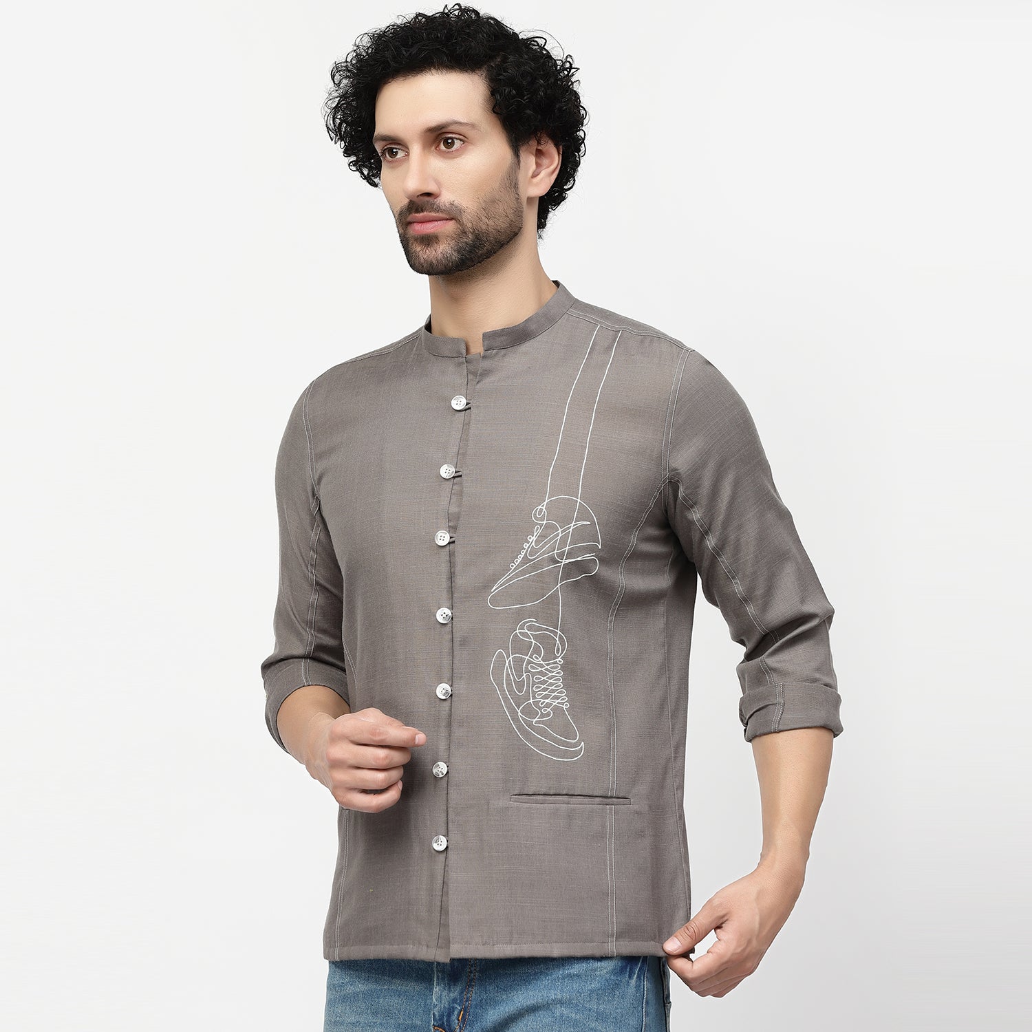 Buy Linen Jacket for Men-2
