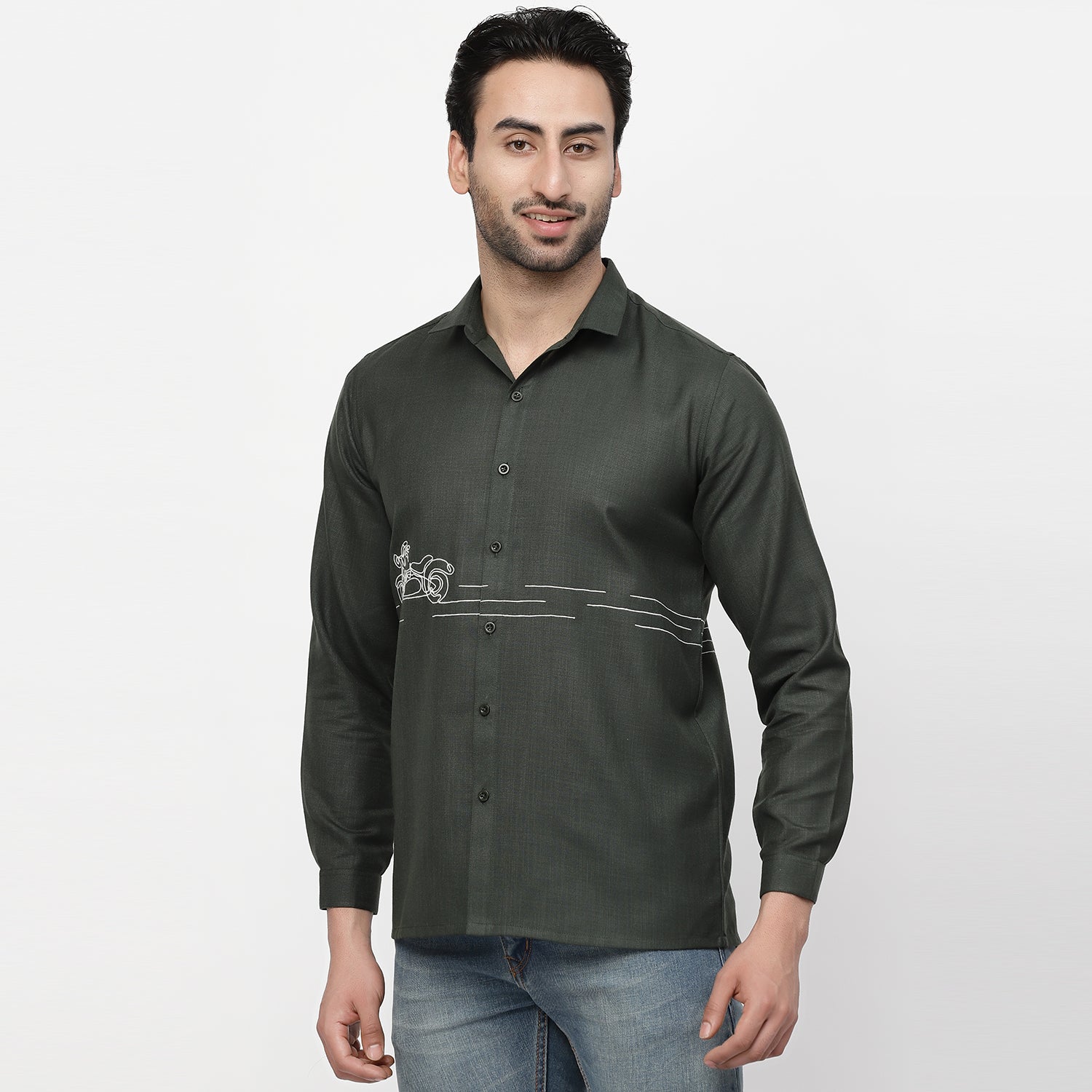 Modern Linen Shirt for men-1