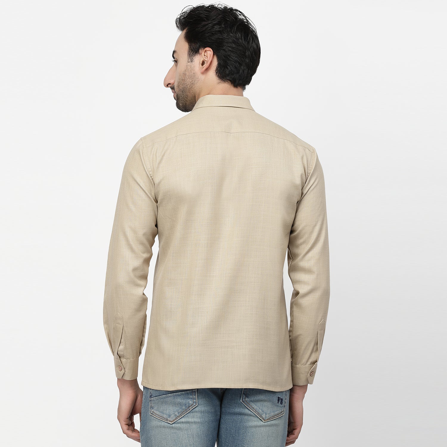 Buy Stylish Linen Men Shirt-4