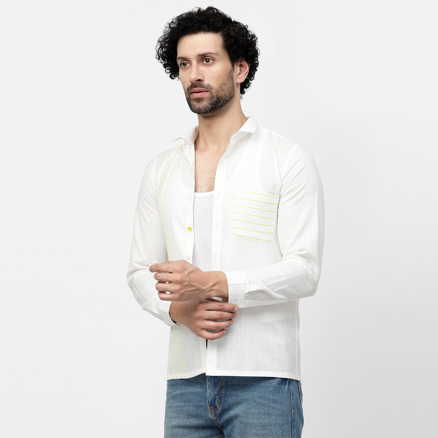 Buy Stylish Linen Shirt for men-1