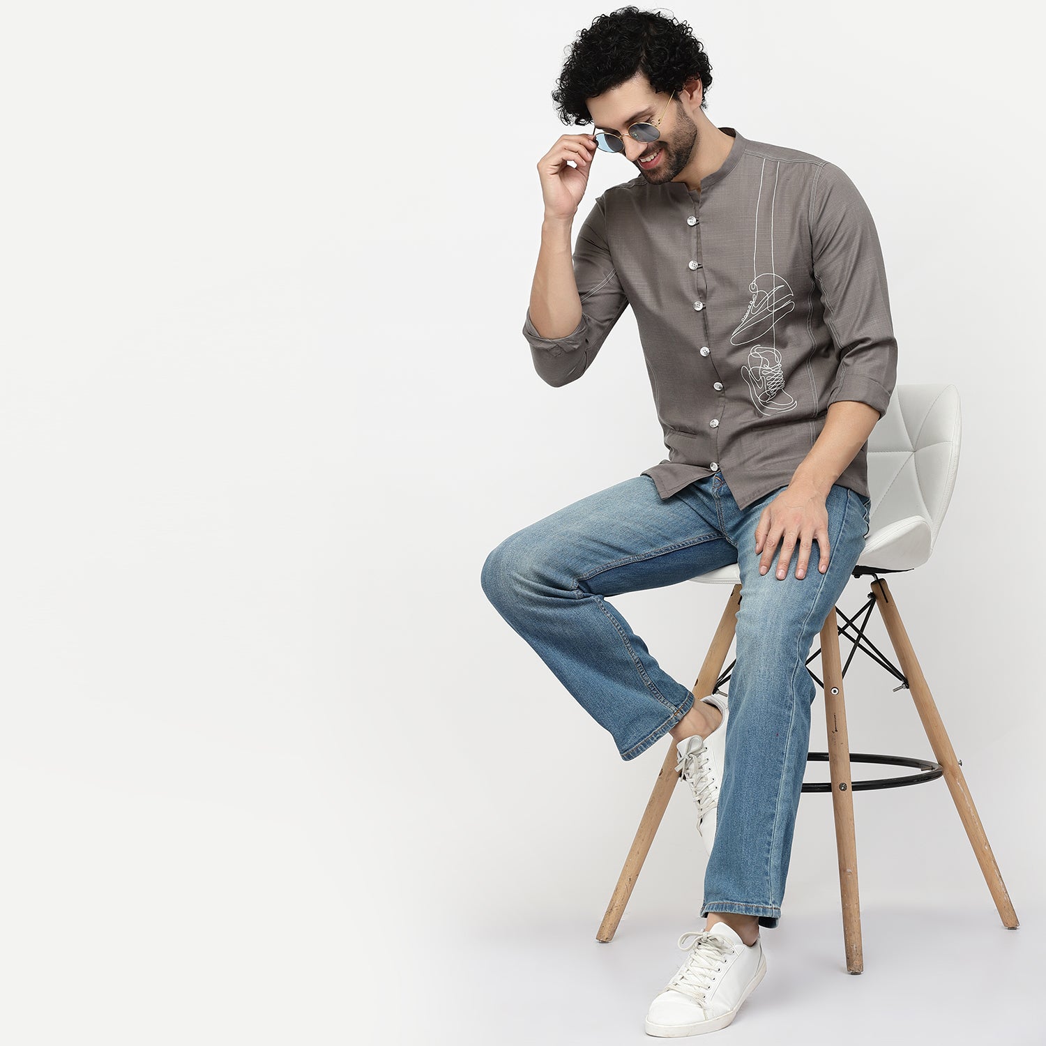 Buy Linen Jacket for Men-5
