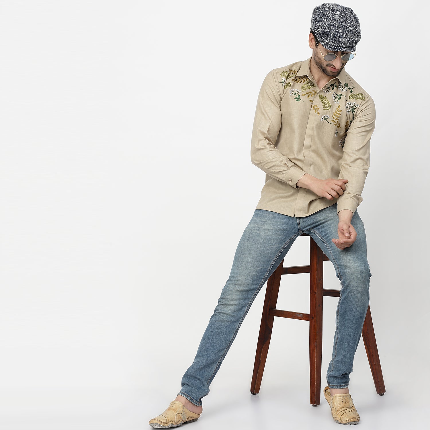 Buy Stylish Linen Men Shirt-6