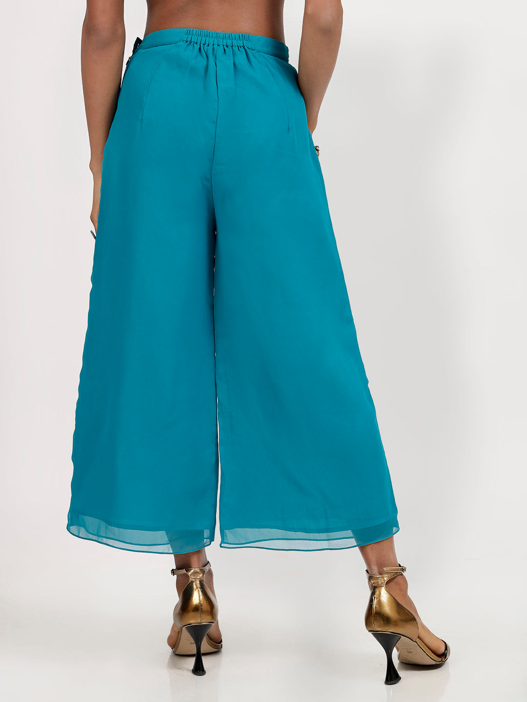 Turq Georgette Plazzo