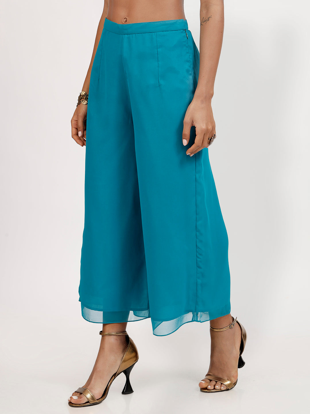 Turq Georgette Plazzo