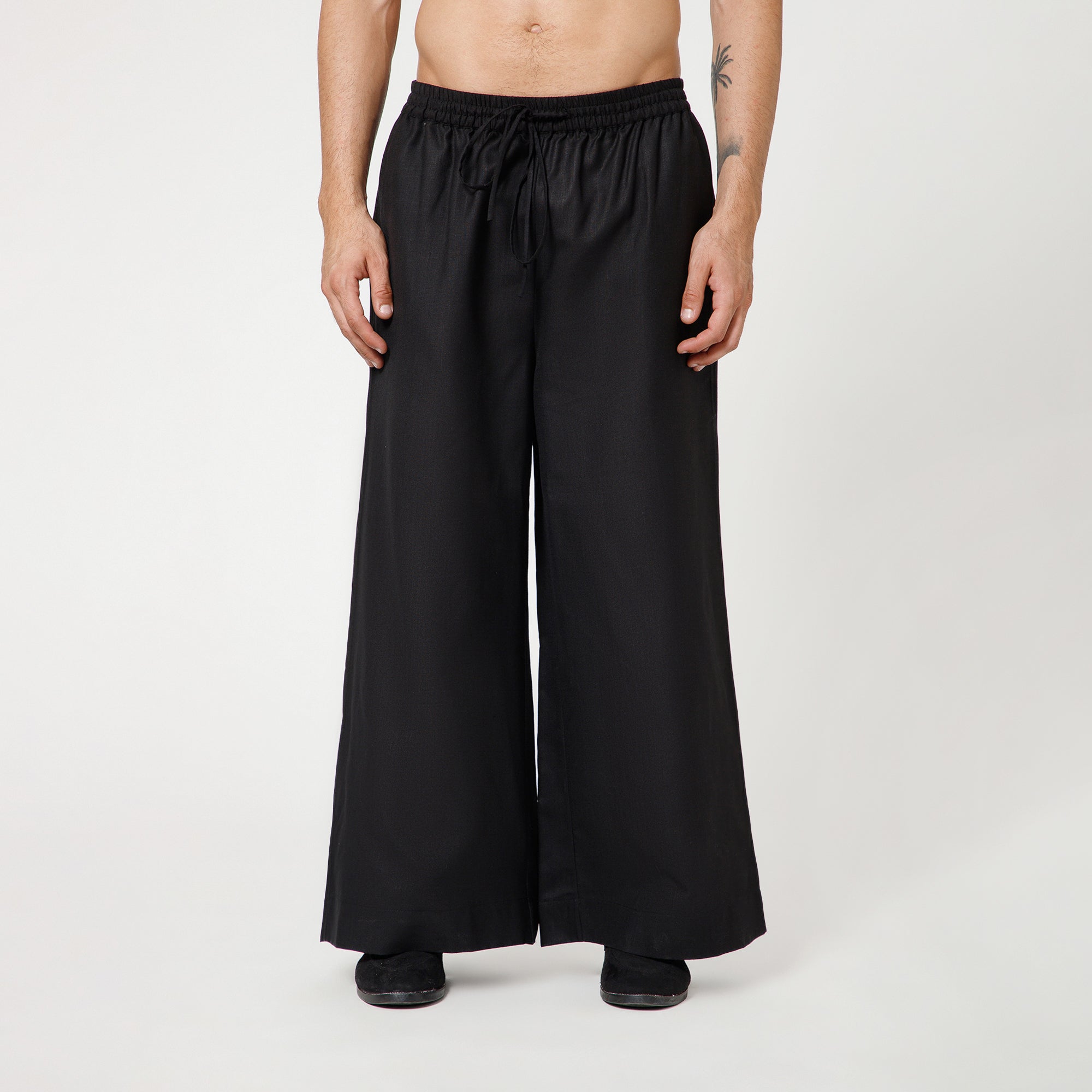 Black Cotton Pyjama