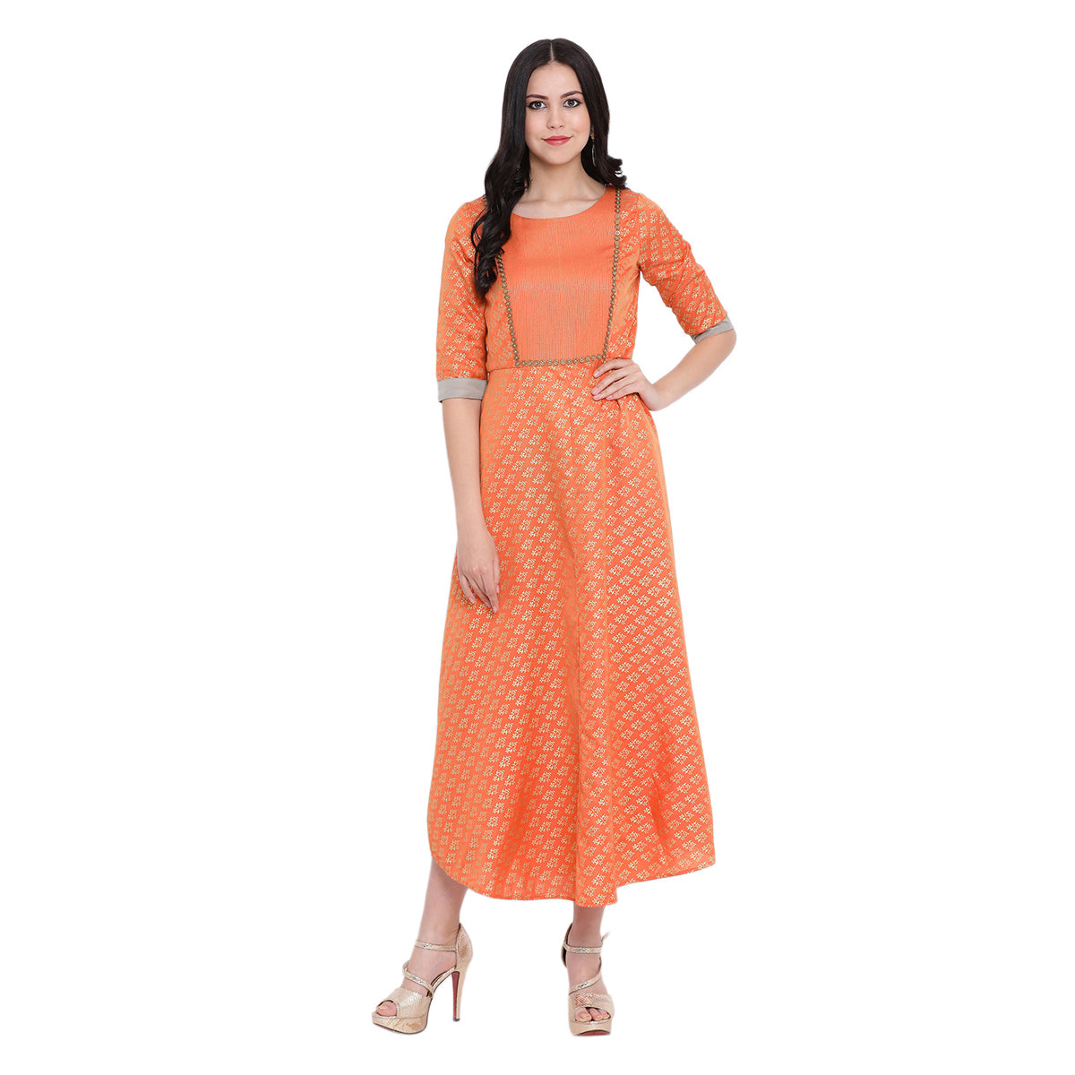 Buy Green Kurta Georgette Pant Crepe Dupatta Overlap Set For Women by  Naintara Bajaj Online at Aza Fashions.