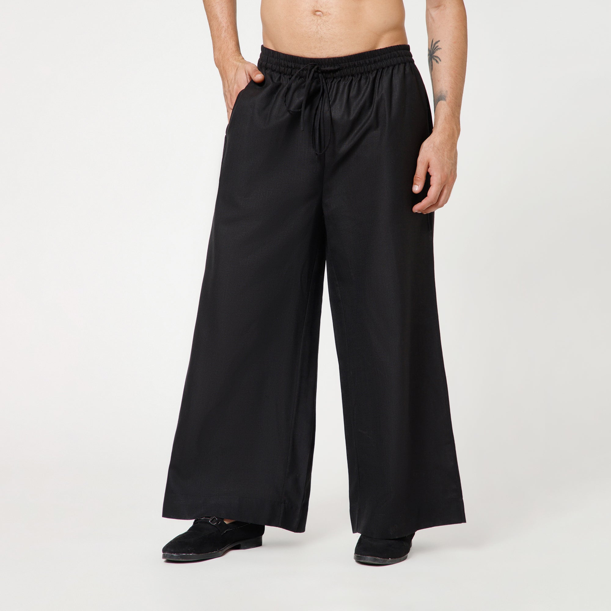 Black Cotton Pyjama