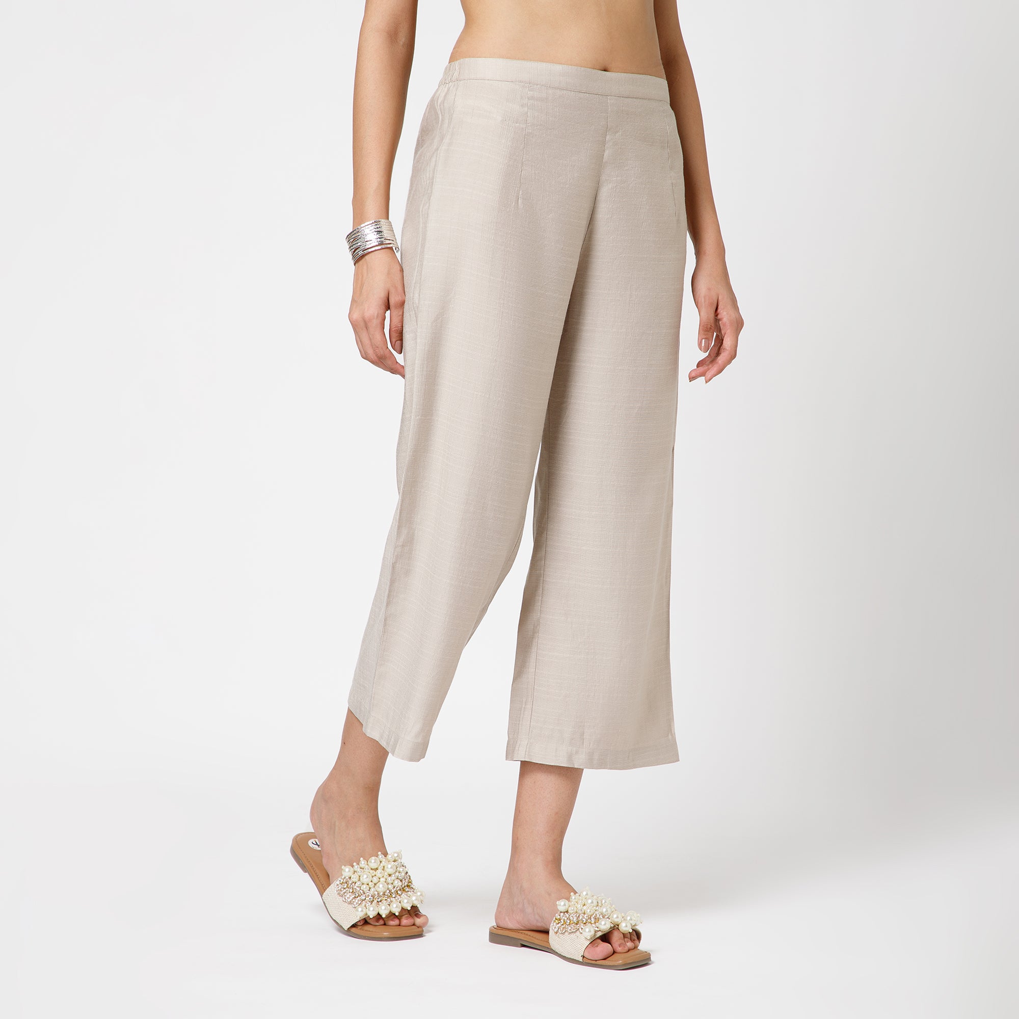 Beige Plazzo