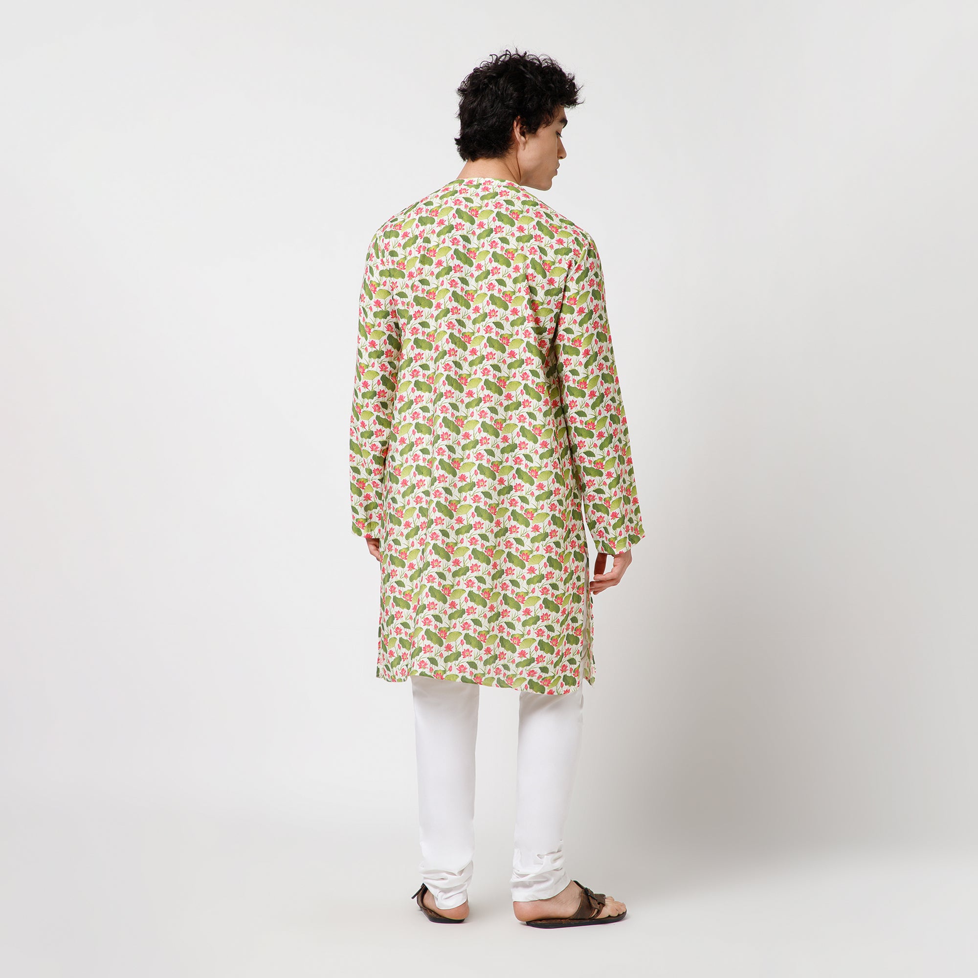 Lotus Print kurta