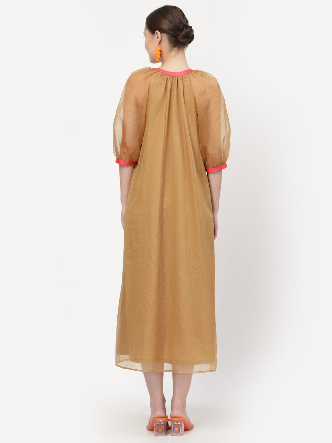 Buy Beige Organza Dresses for Women Online S Buy Beige Organza Dresses for Women Online S