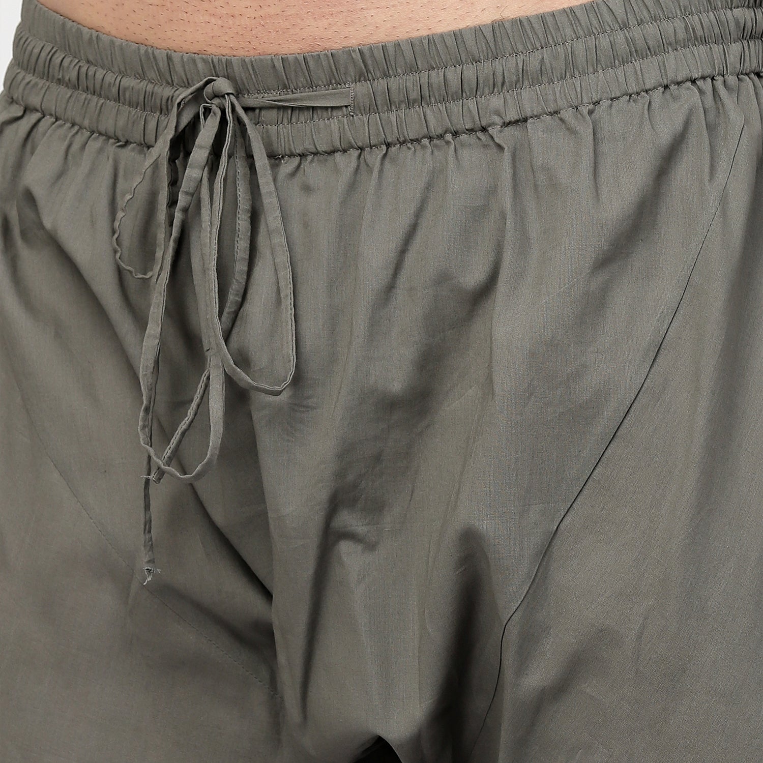 Cotton Churidar Kurta and Trousers Pants for Men-4
