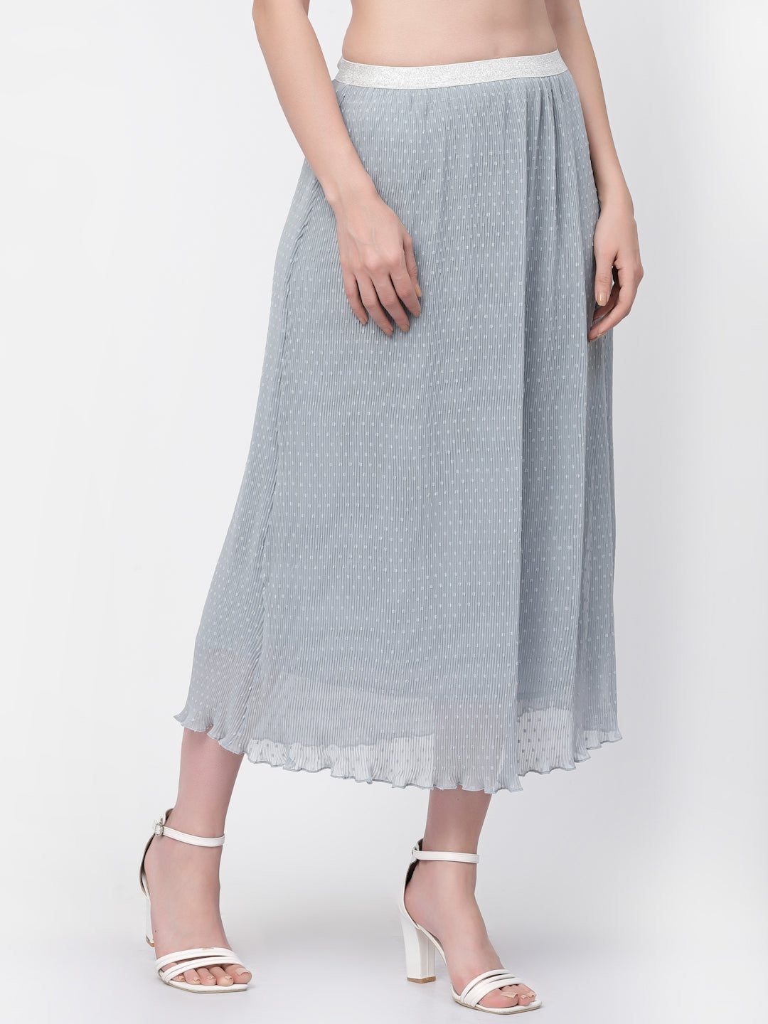 Georgette Pleated Skirt, skirts for women, long skirts for women, crop top and skirt, women in short skirts