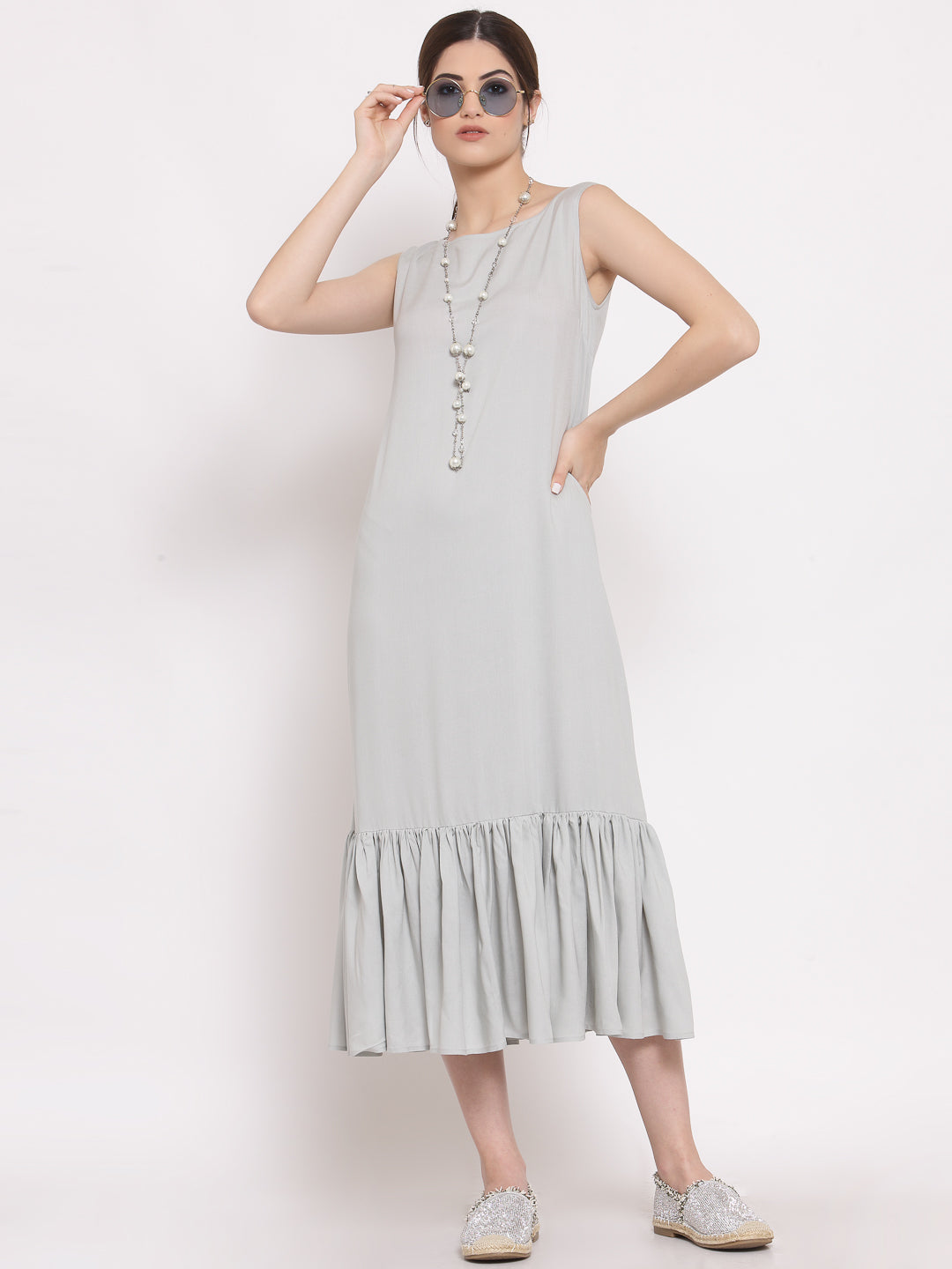 Buy Grey Office Wear Dresses for Women