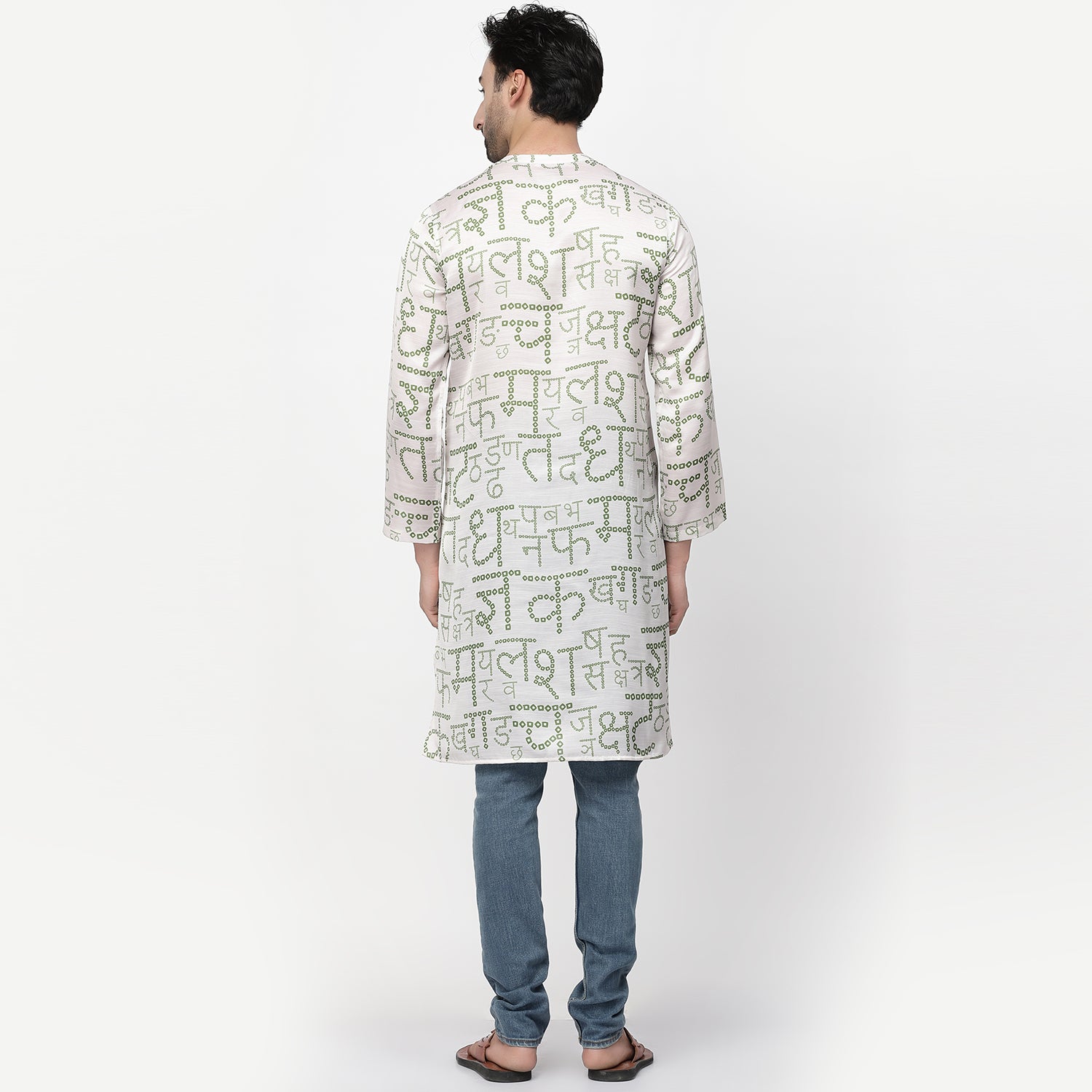 Hindi Bandhni Satin Kurta, men kurta ,designer kurta, Kurta design, kurta designs for men, men wear