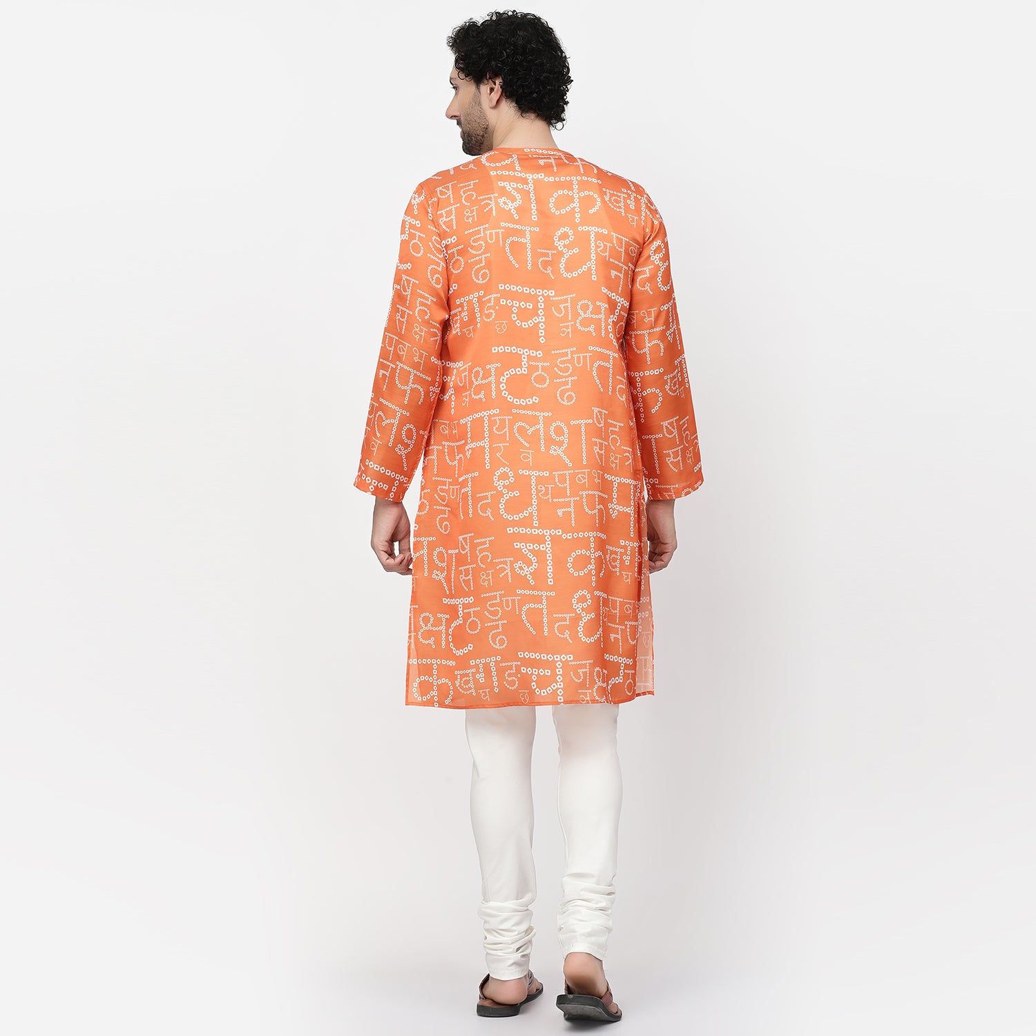 Hindi Bandhni Satin Kurta, men kurta ,designer kurta, Kurta design, kurta designs for men, men wear