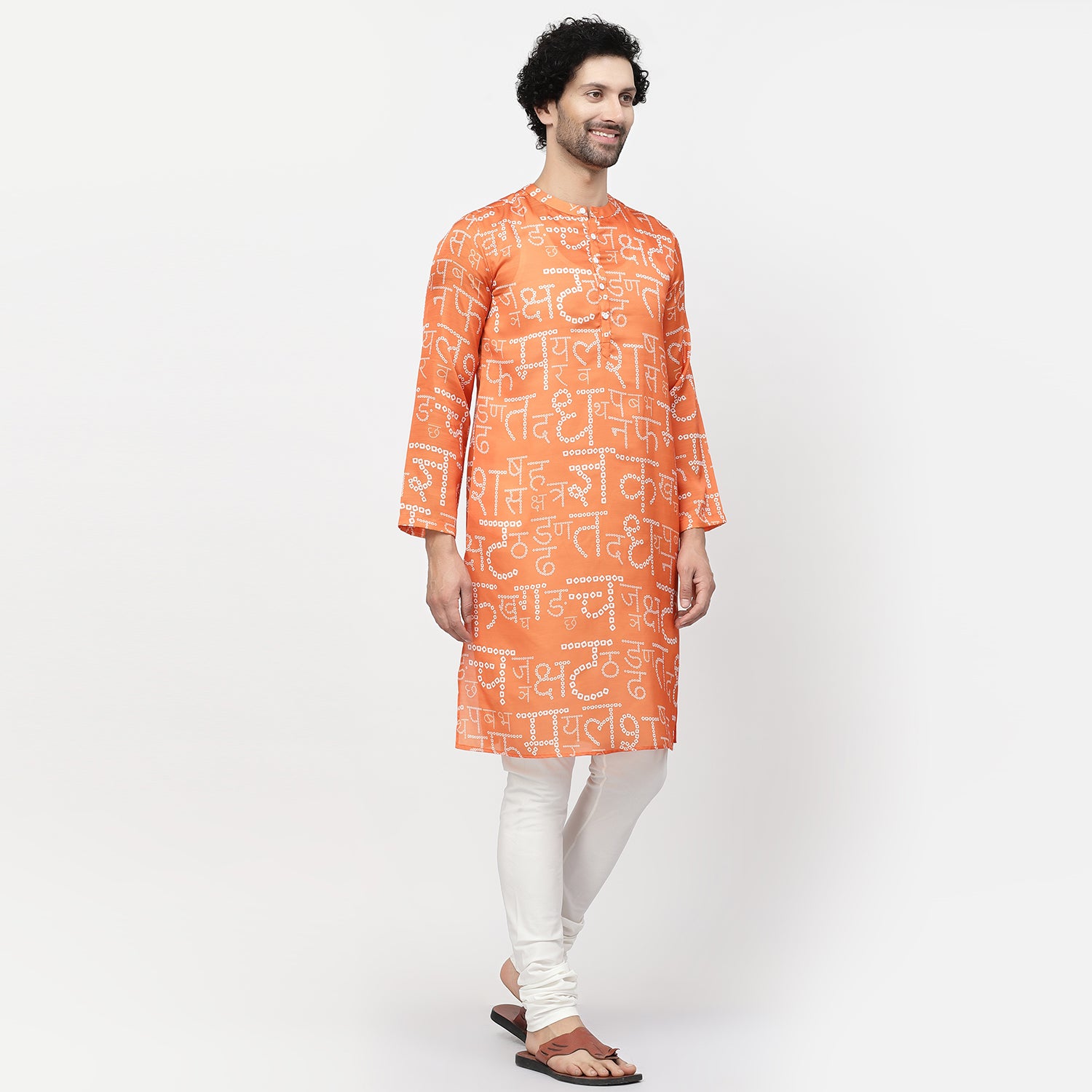 Hindi Bandhni Satin Kurta, men kurta ,designer kurta, Kurta design, kurta designs for men, men wear