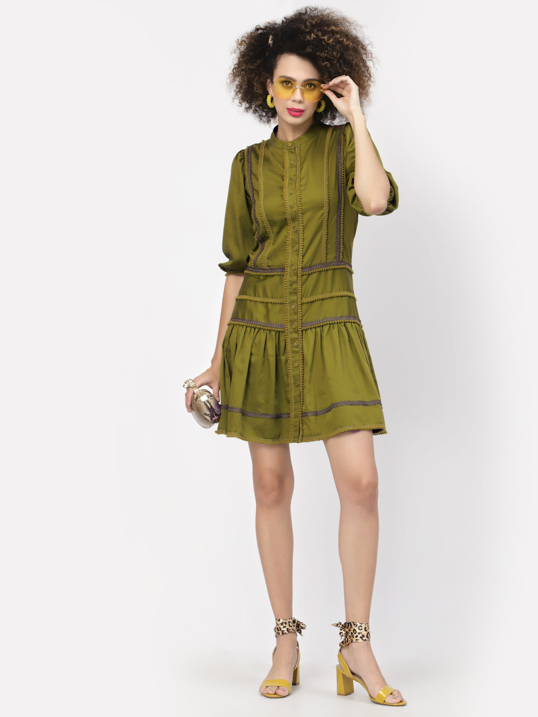 Buy Olive Dresses for Women