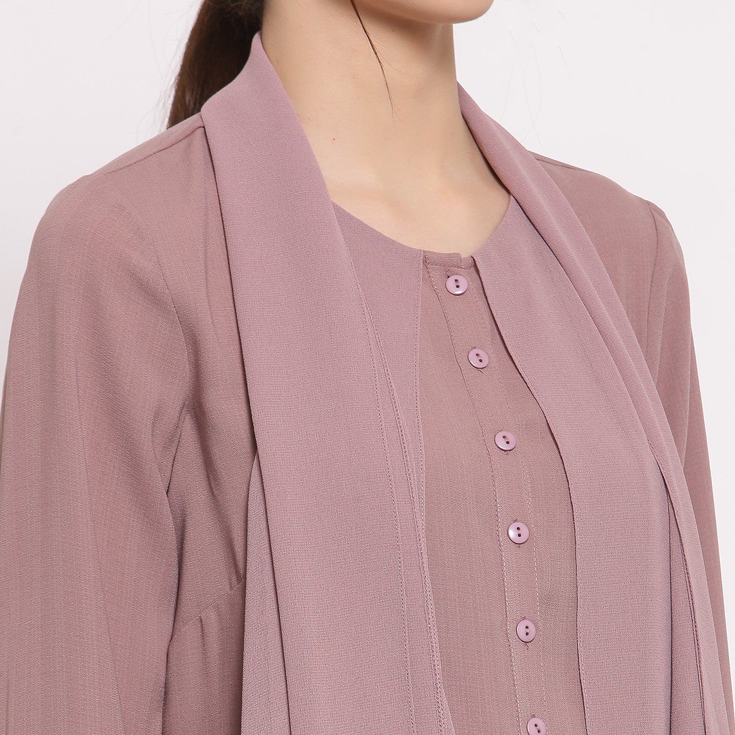 Buy Pink Layered Dresses for Women-1