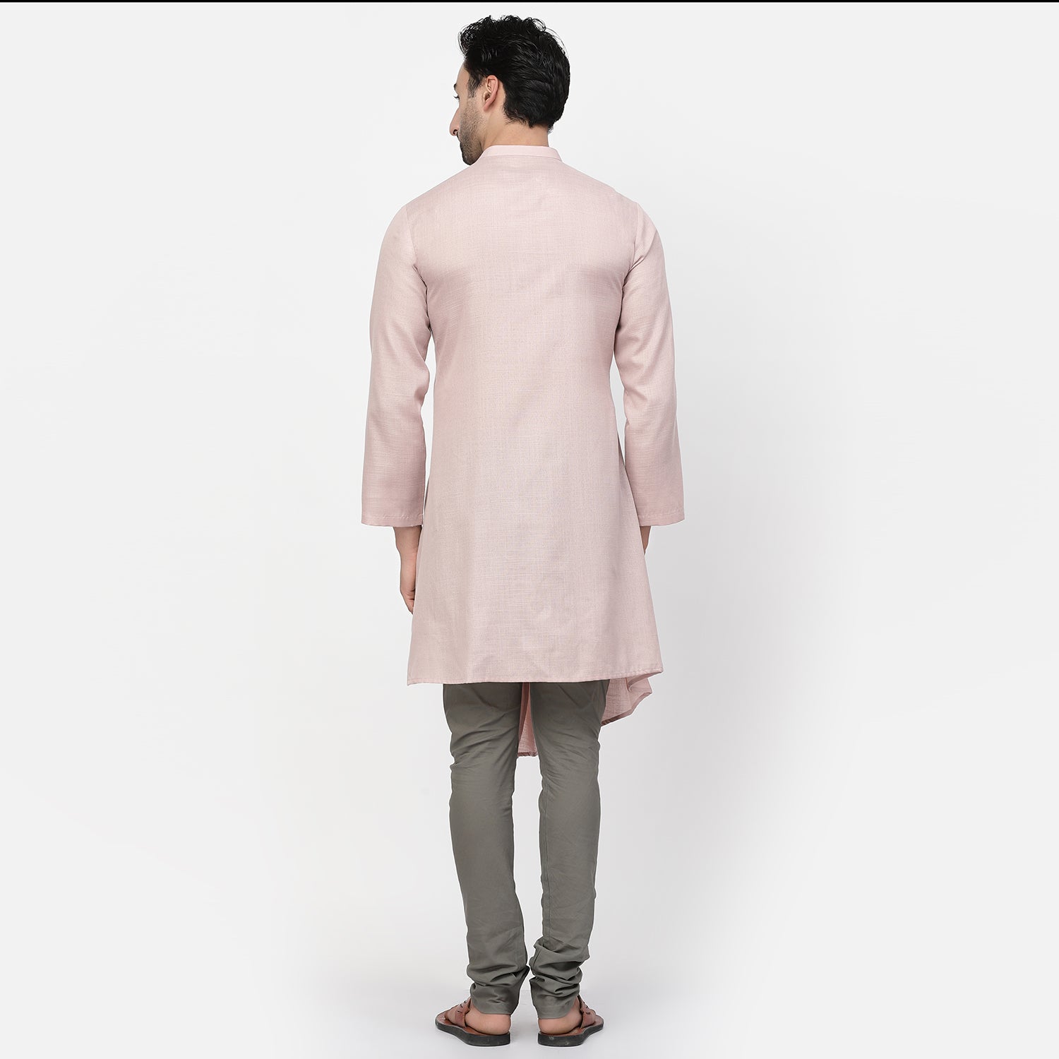 Pink Pleated Long kurta, men kurta ,designer kurta, Kurta design, kurta designs for men, men wear