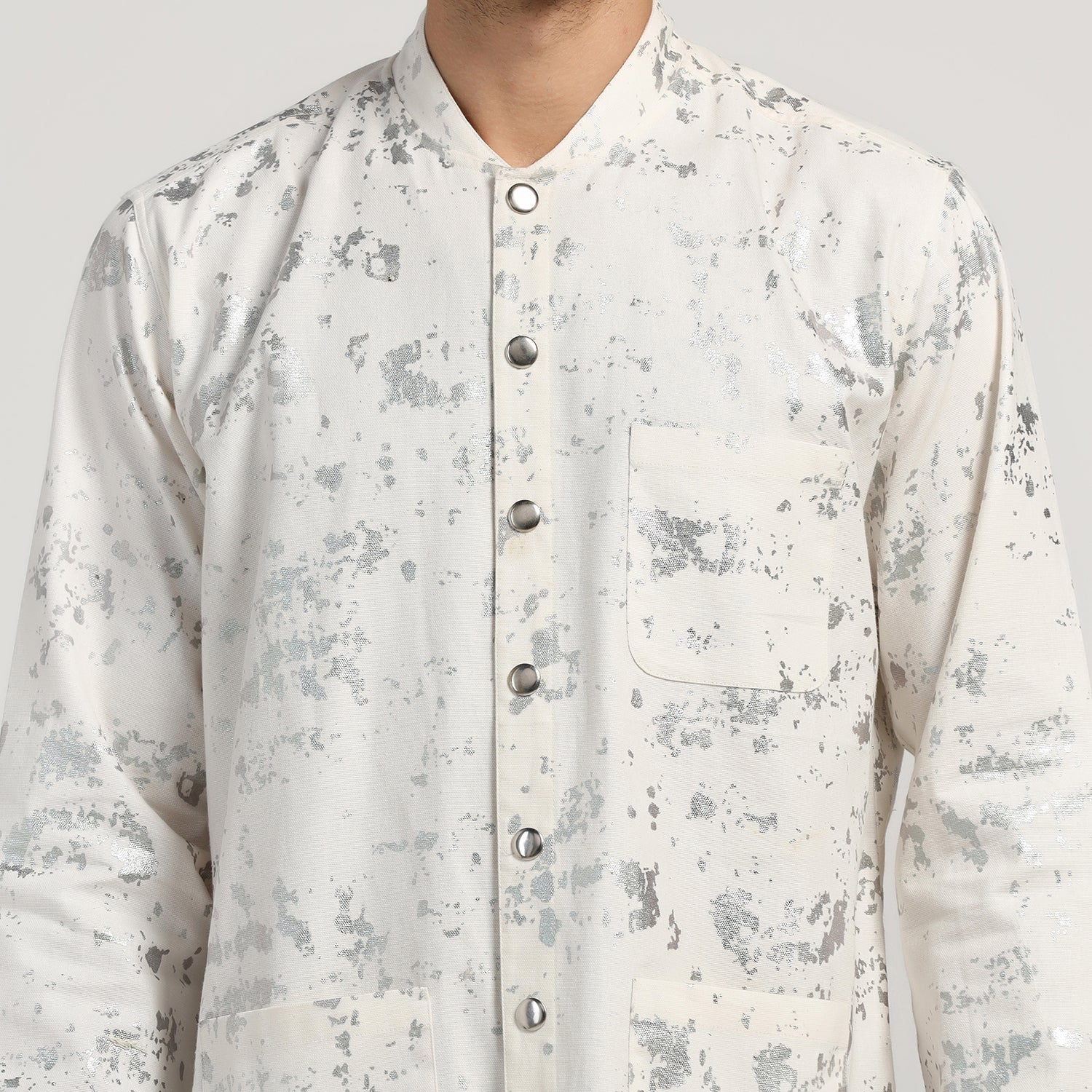 Buy White Men Jacket-4