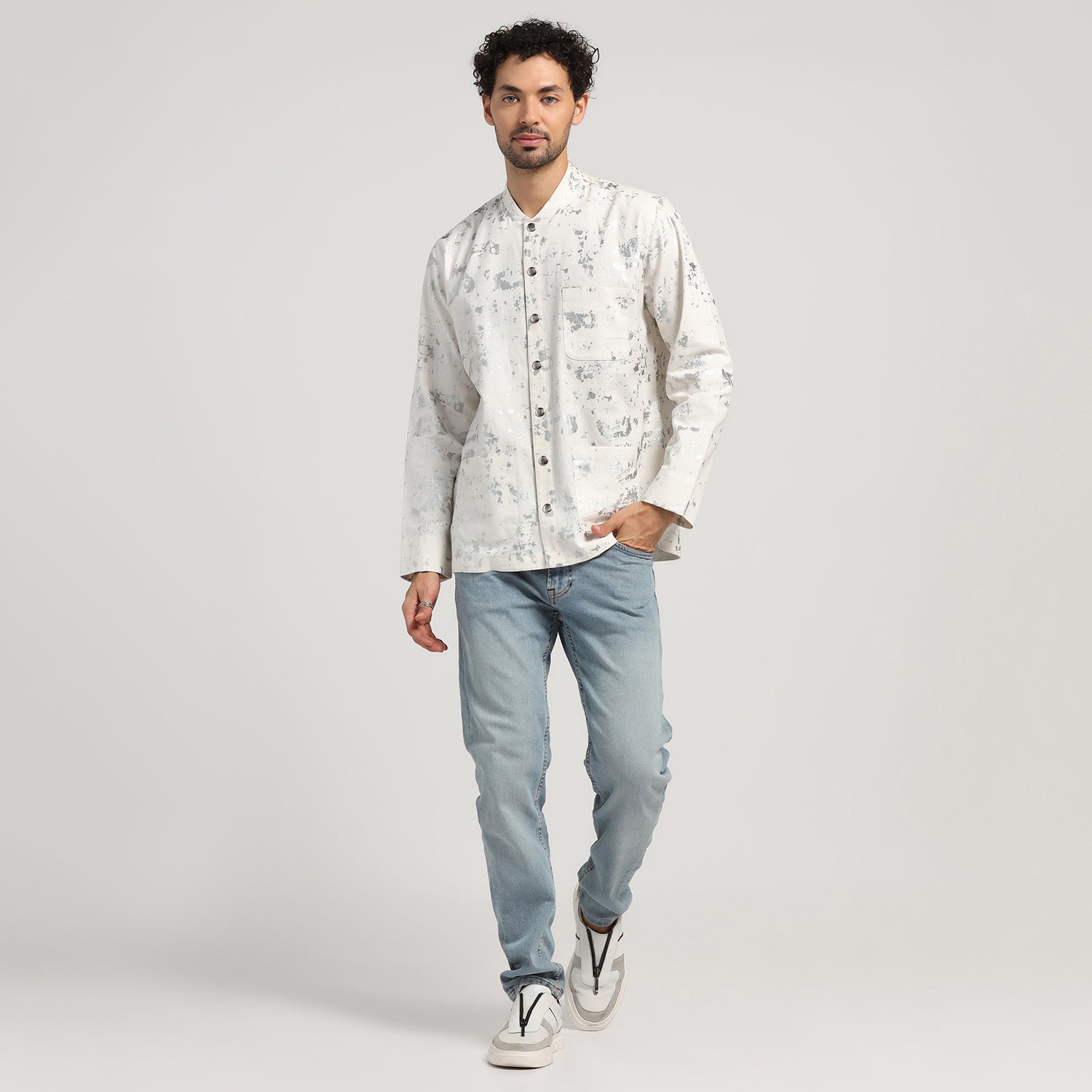 Buy White Men Jacket -1