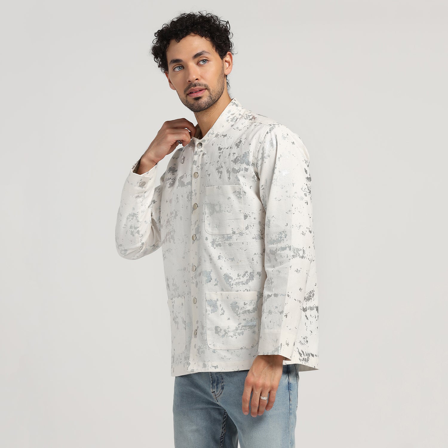 Buy White Men Jacket -2